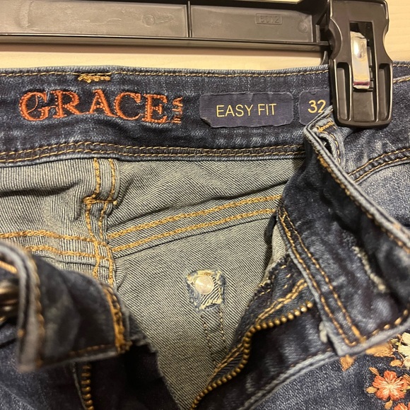 Grace Easy Fit Boot Cut Jeans - Size 32 - Picture 6 of 8